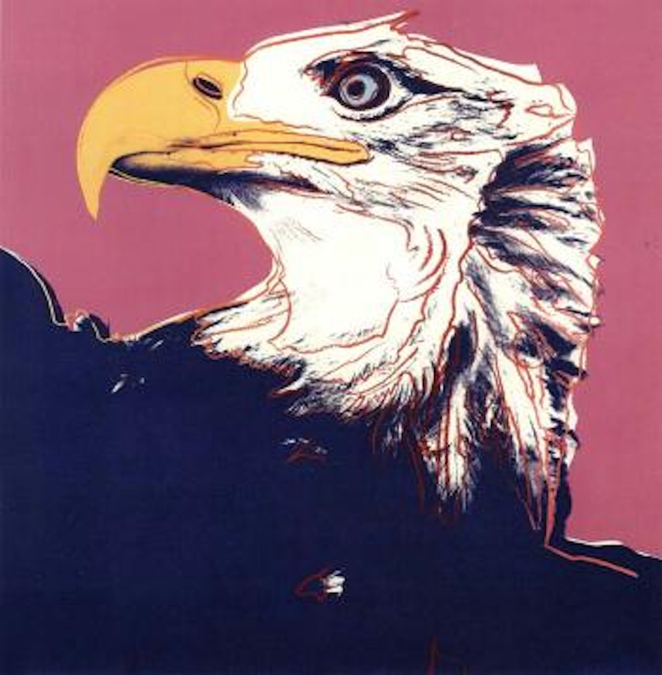 Bald eagle by Andy Warhol