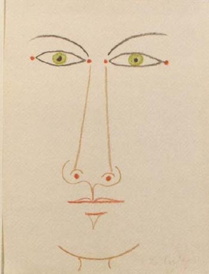 Visage by Jean Cocteau