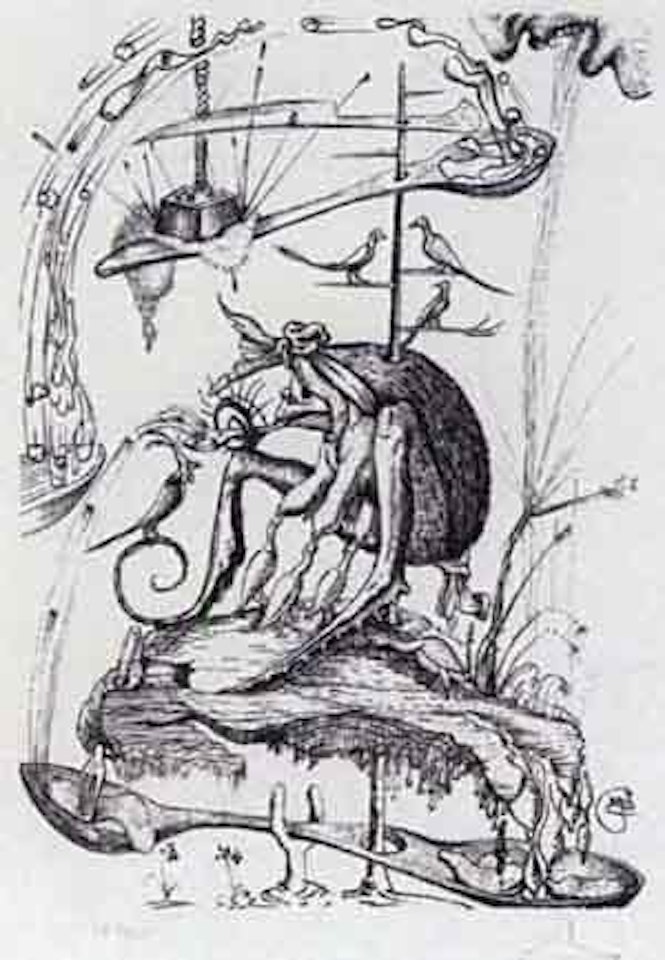 Les songes drolatiques de Pantagruel by Salvador Dali