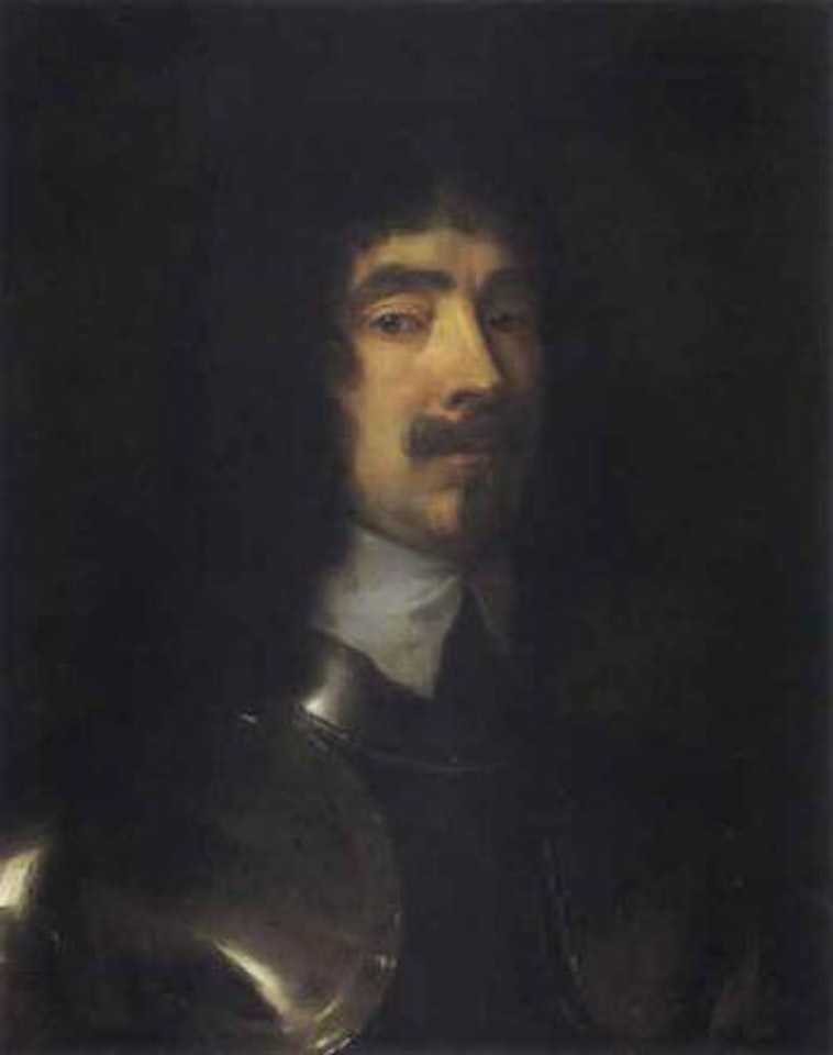 Portrait of bearded gentleman in armour by Anthony van Dyck