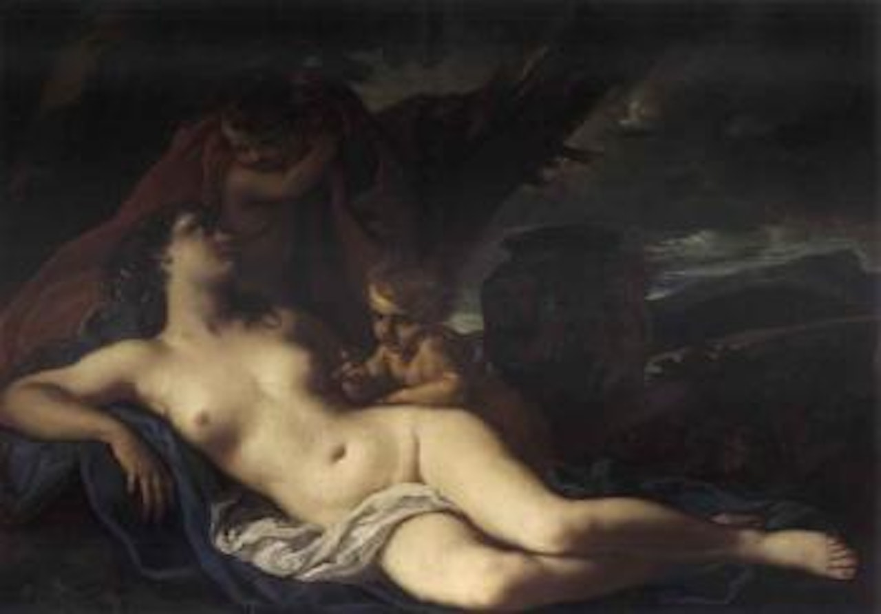 Venus with two putti by Sebastiano Ricci