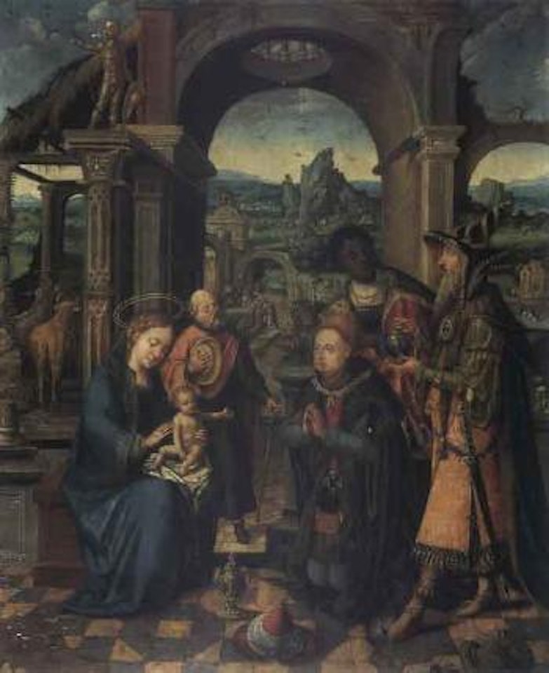 Adoration of the Magi by Joos van Cleve