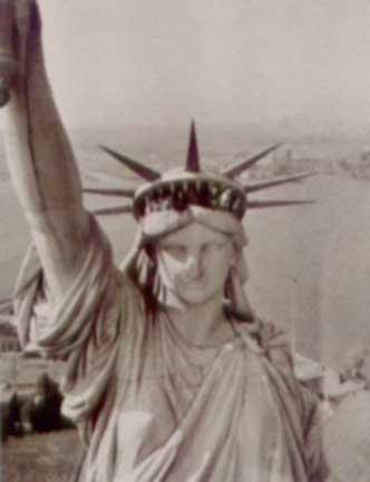 Face of liberty by Margaret Bourke-White