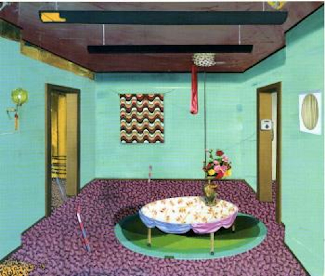 Untitled - interior by Matthias Weischer