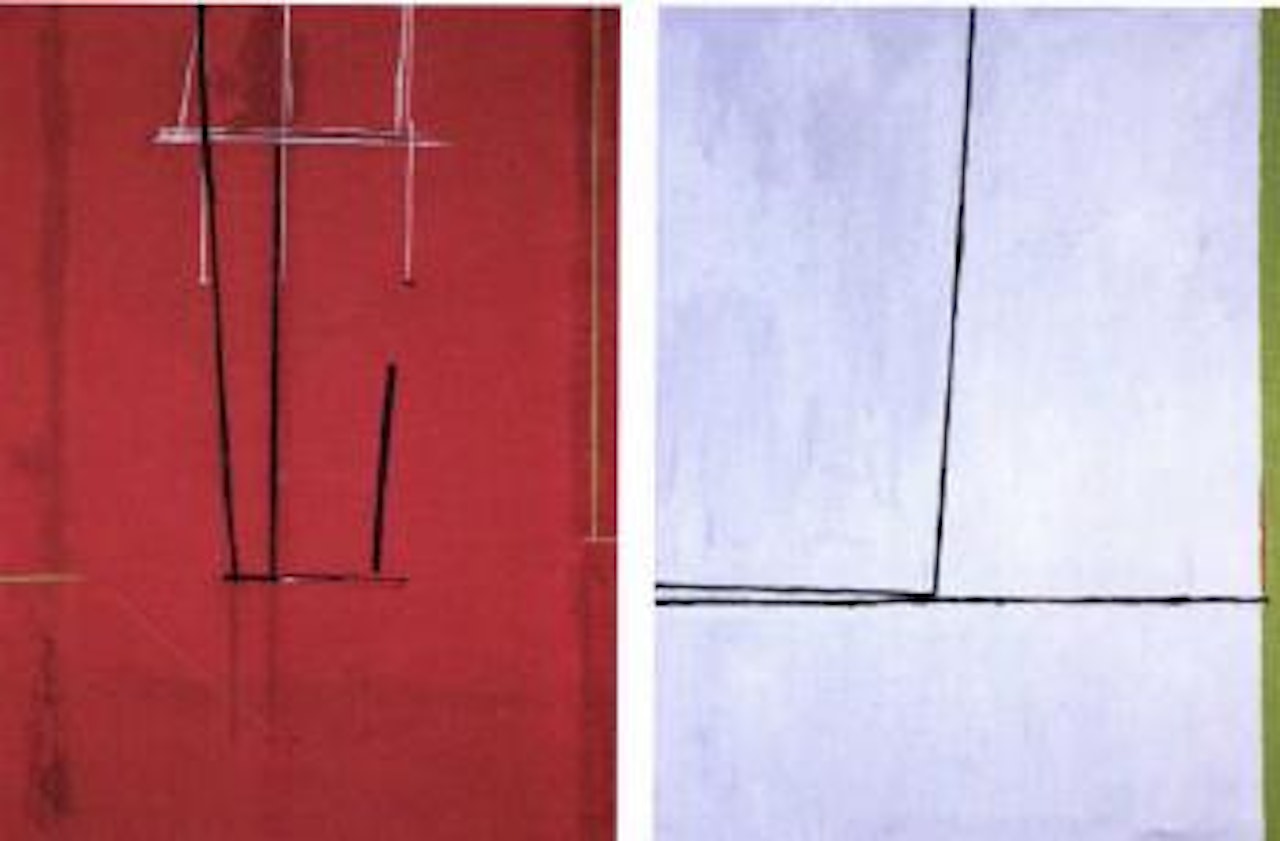 The Edelstone view No.1 and No.2 by Robert Motherwell