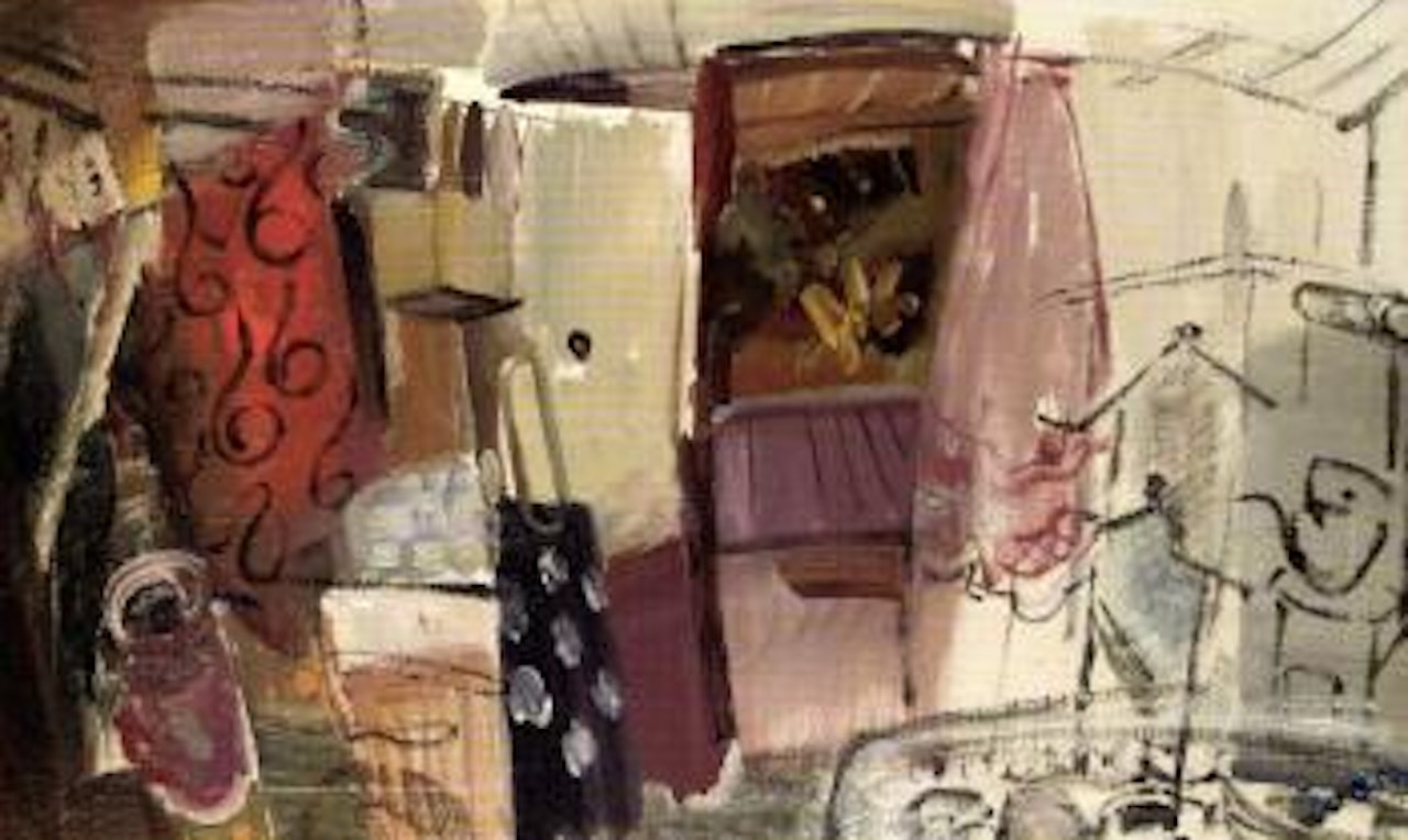 Interior at Greenleaves by Ivon Hitchens
