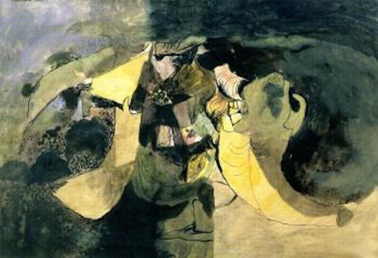 Tree forms in estuary by Graham Sutherland