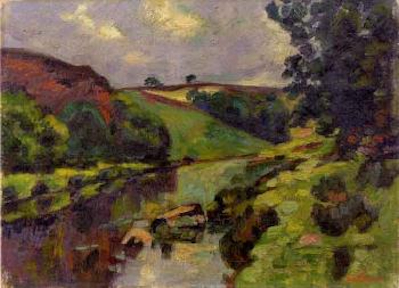 La Roche de l'Echo, Crozant by Armand Guillaumin