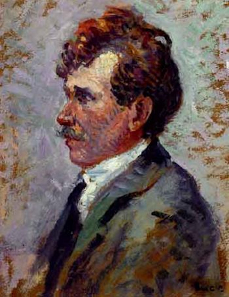 Portrait d'homme by Maximilien Luce