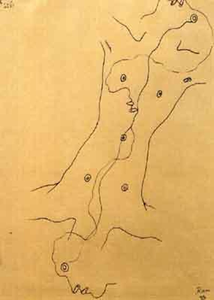 Etude pour le livre blanc by Jean Cocteau