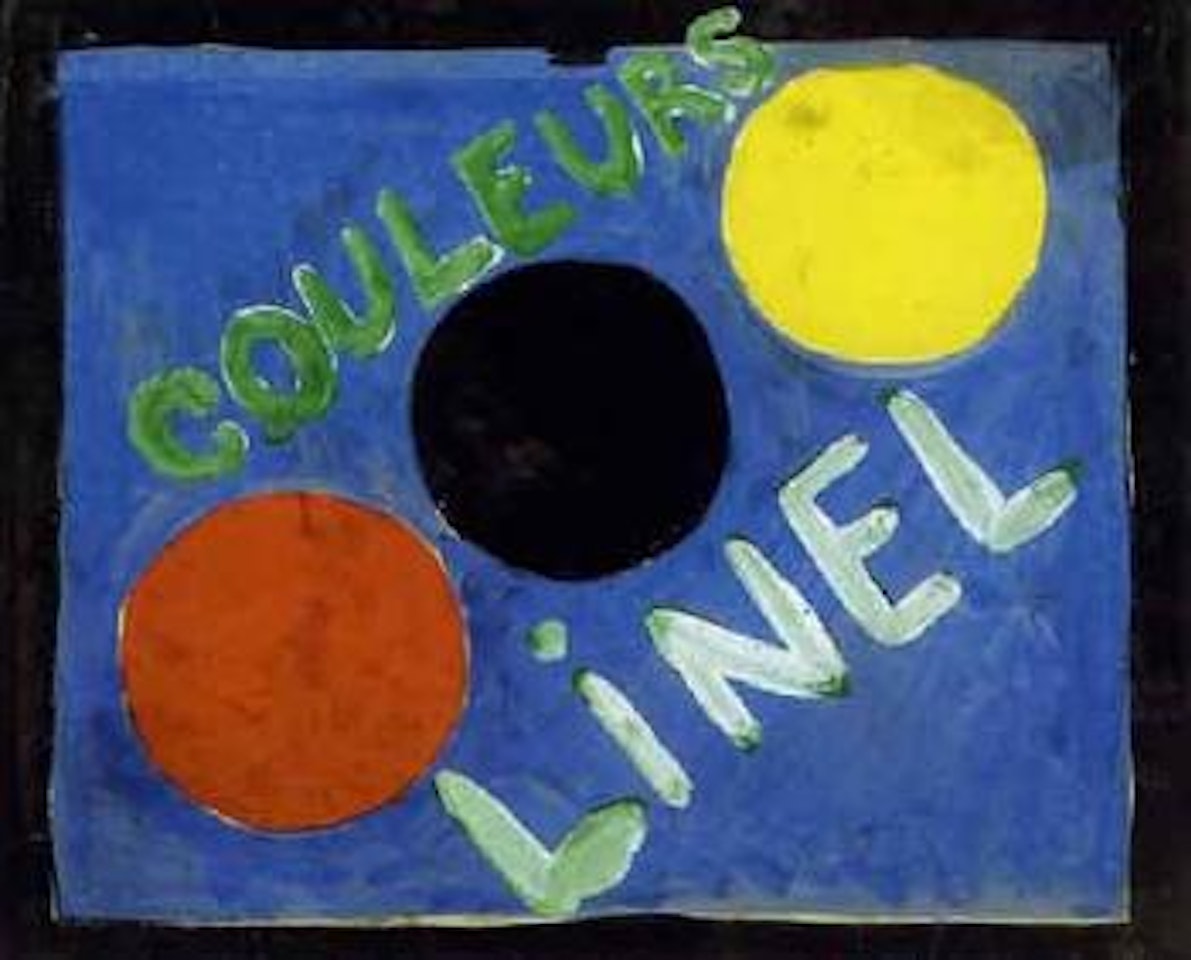 Projet d'affiche lumineuse pour les Couleurs Linel by Sonia Delaunay