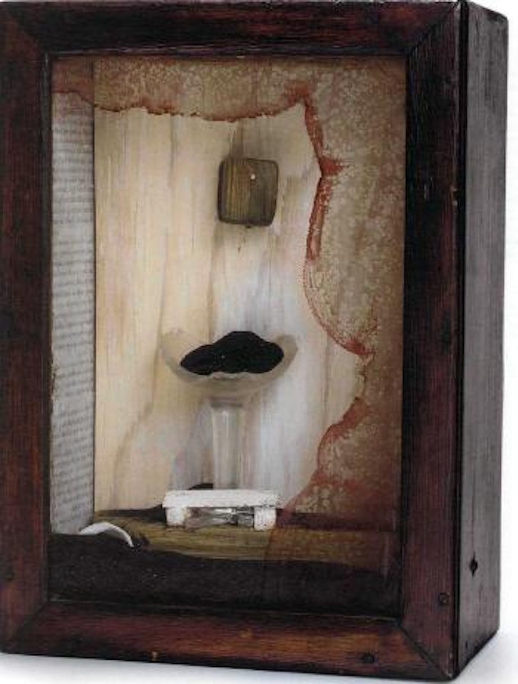 Sand fountain by Joseph Cornell