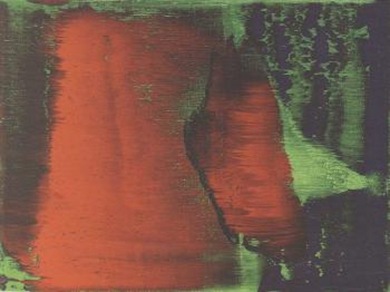 Grun, blau, rot - Green, blue, red by Gerhard Richter