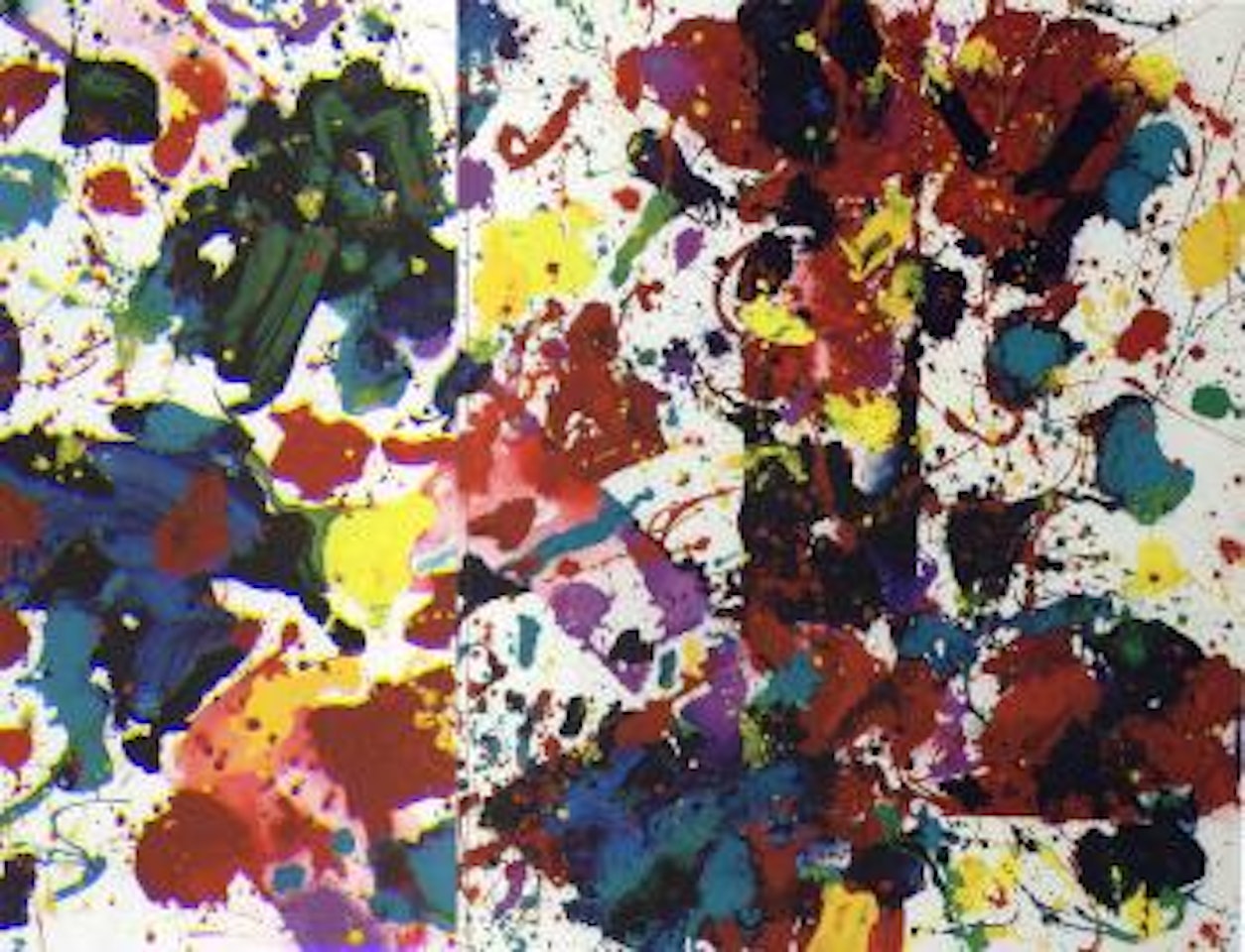 L A by Sam Francis