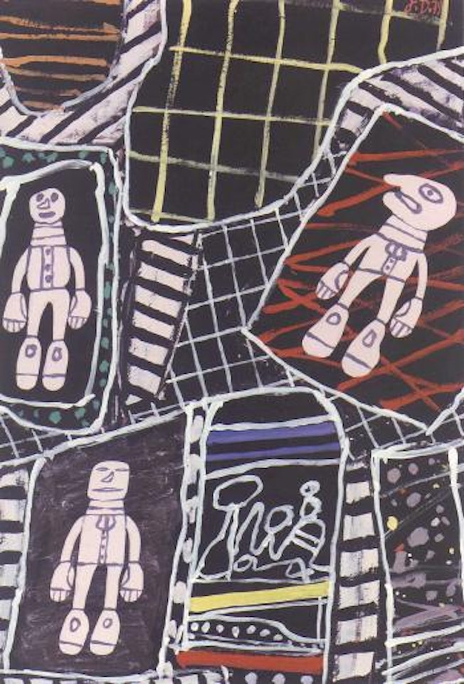 Societe de lieux by Jean Dubuffet