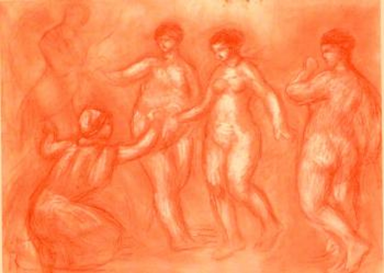 Le jugement de Paris by Pierre-Auguste Renoir