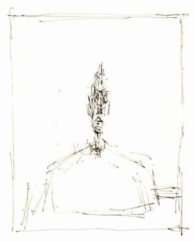 Buste d'homme by Alberto Giacometti