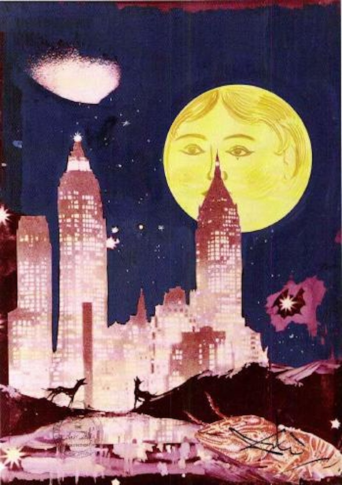 La lune by Salvador Dali