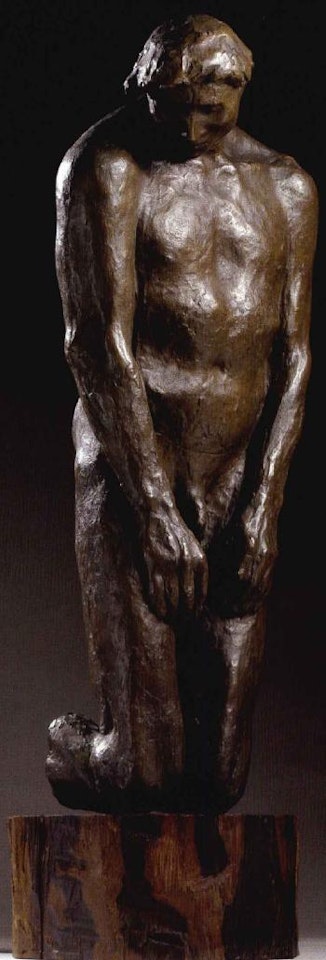 Hombre de rodillas by Francisco Zuñiga