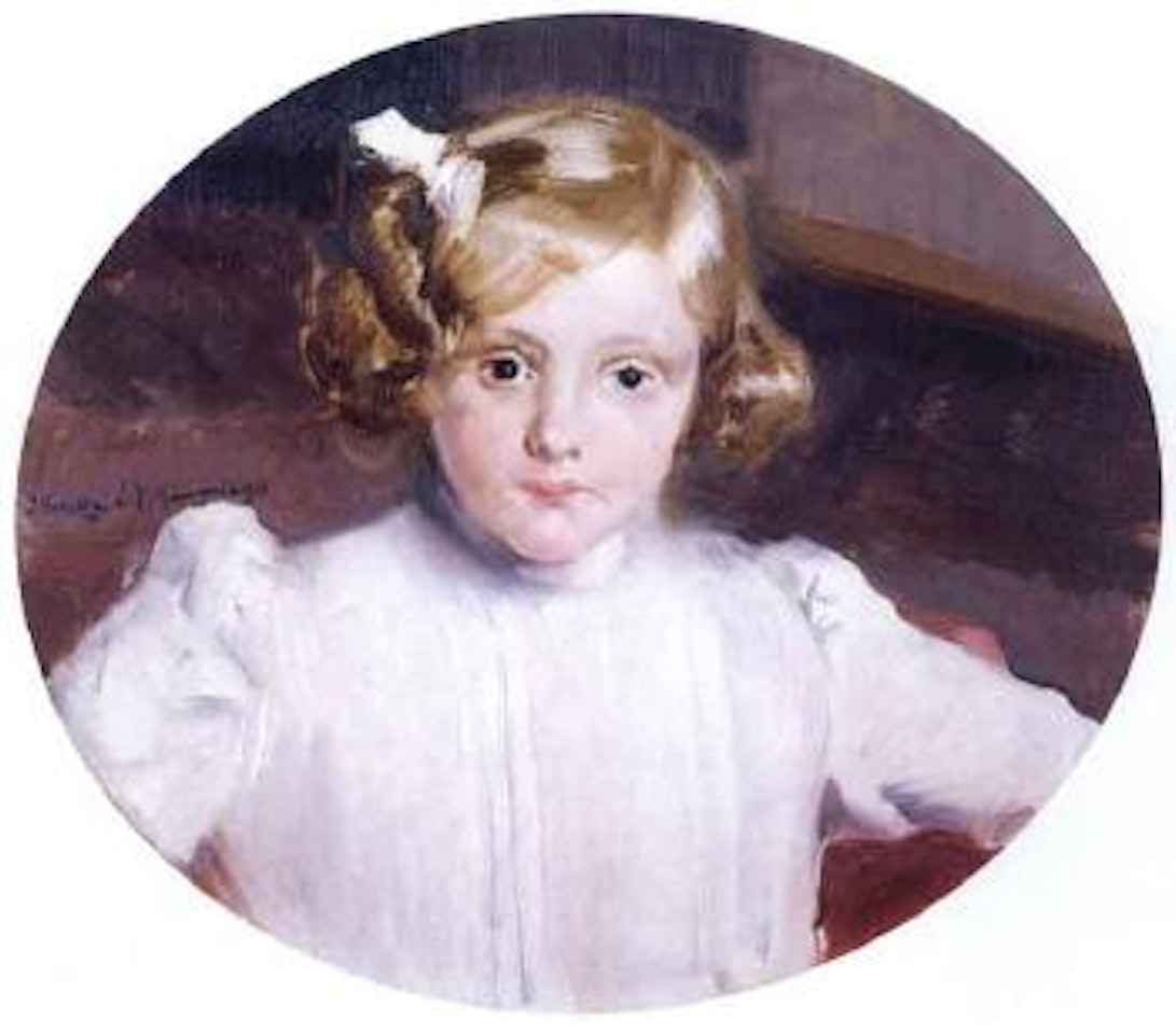 Portrait of Maria del Carmen Samaniego by Joaquin Sorolla Y Bastida