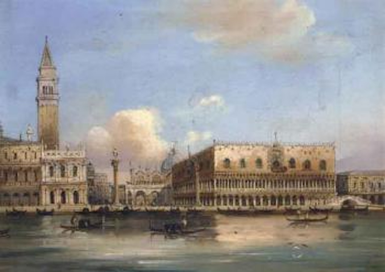 View of the Doge's Palace, Venice by Carlo Grubacs