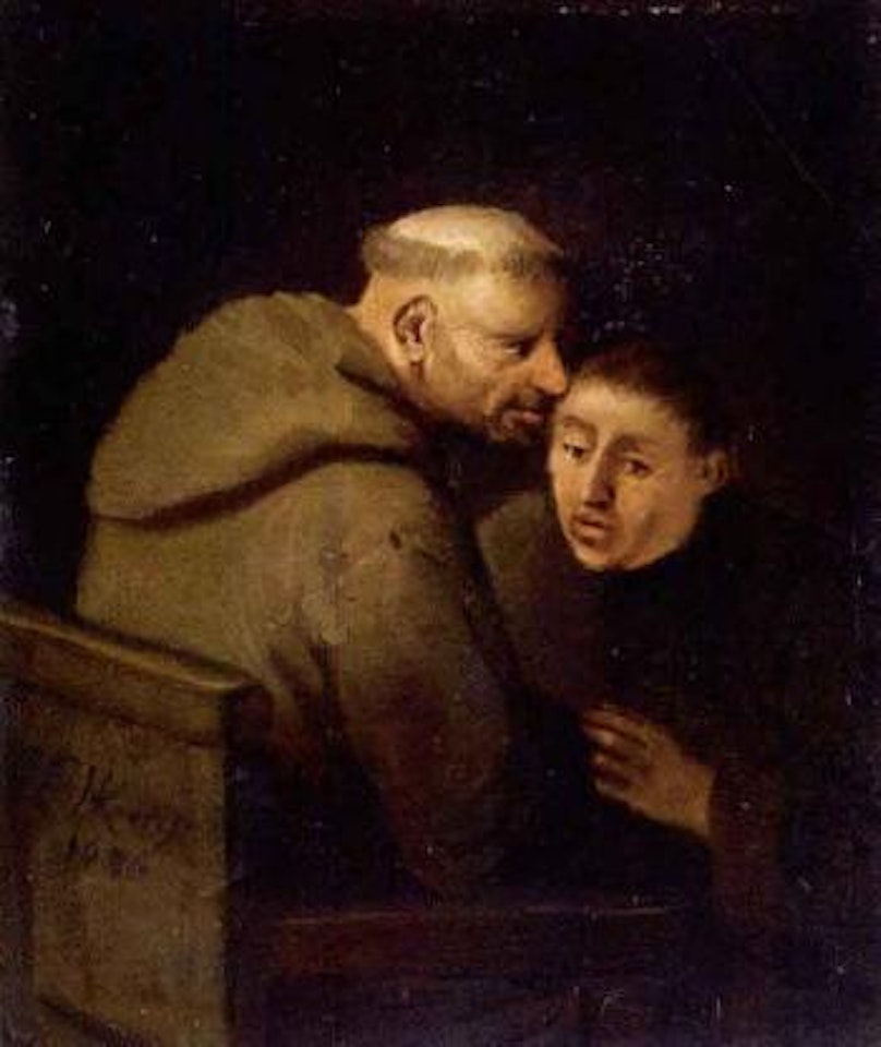 Franciscan monks by Egbert van Heemskerk III