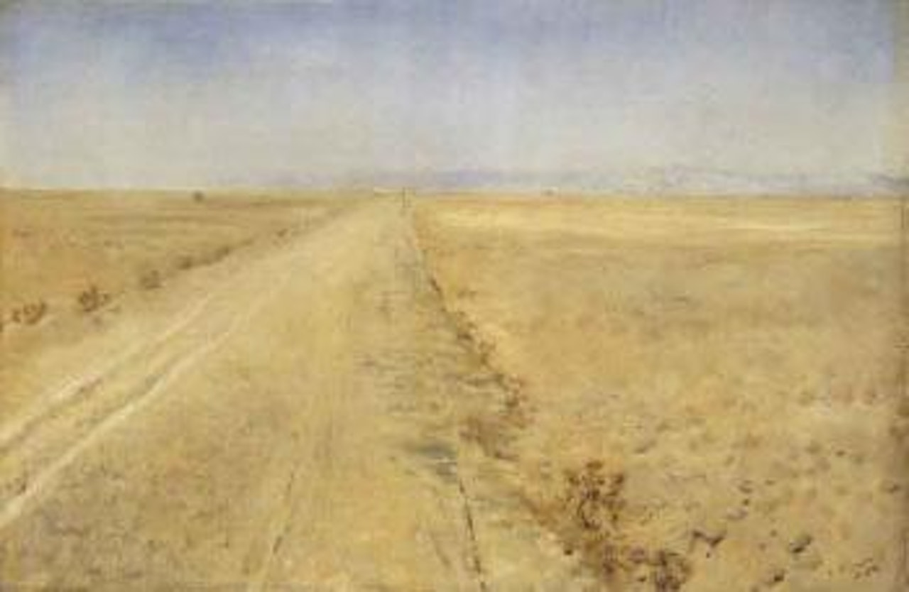 Road in Puglia by Giuseppe de Nittis