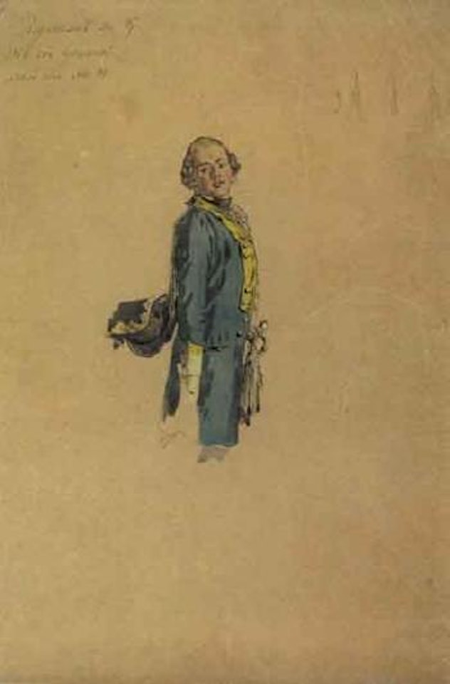Soldier by Adolph Menzel