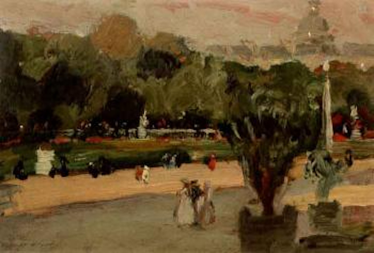 In the Garden of the Luxembourg, Paris by Robert Henri