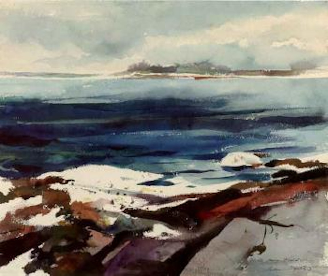 From big thunder by Andrew Wyeth
