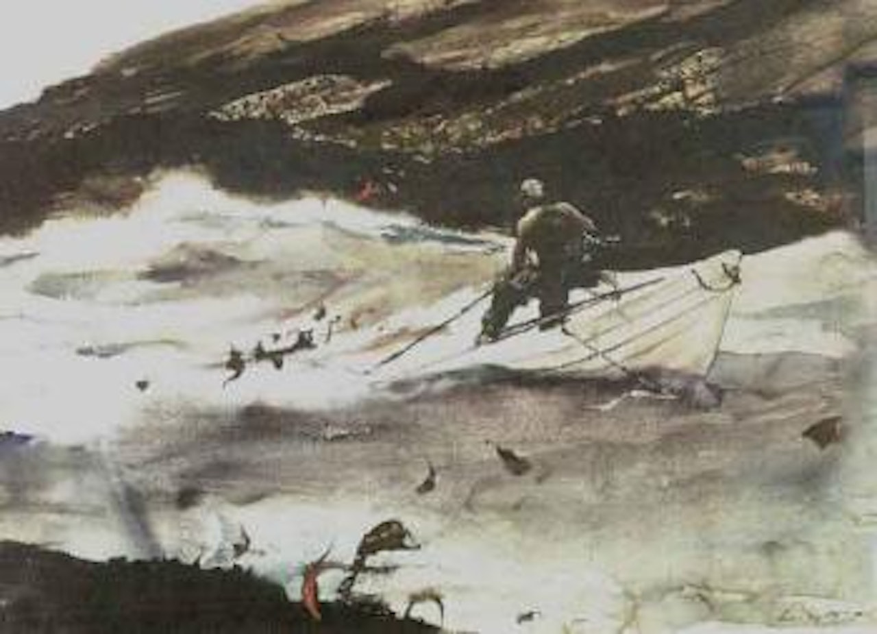 Kelp ledge I by Andrew Wyeth