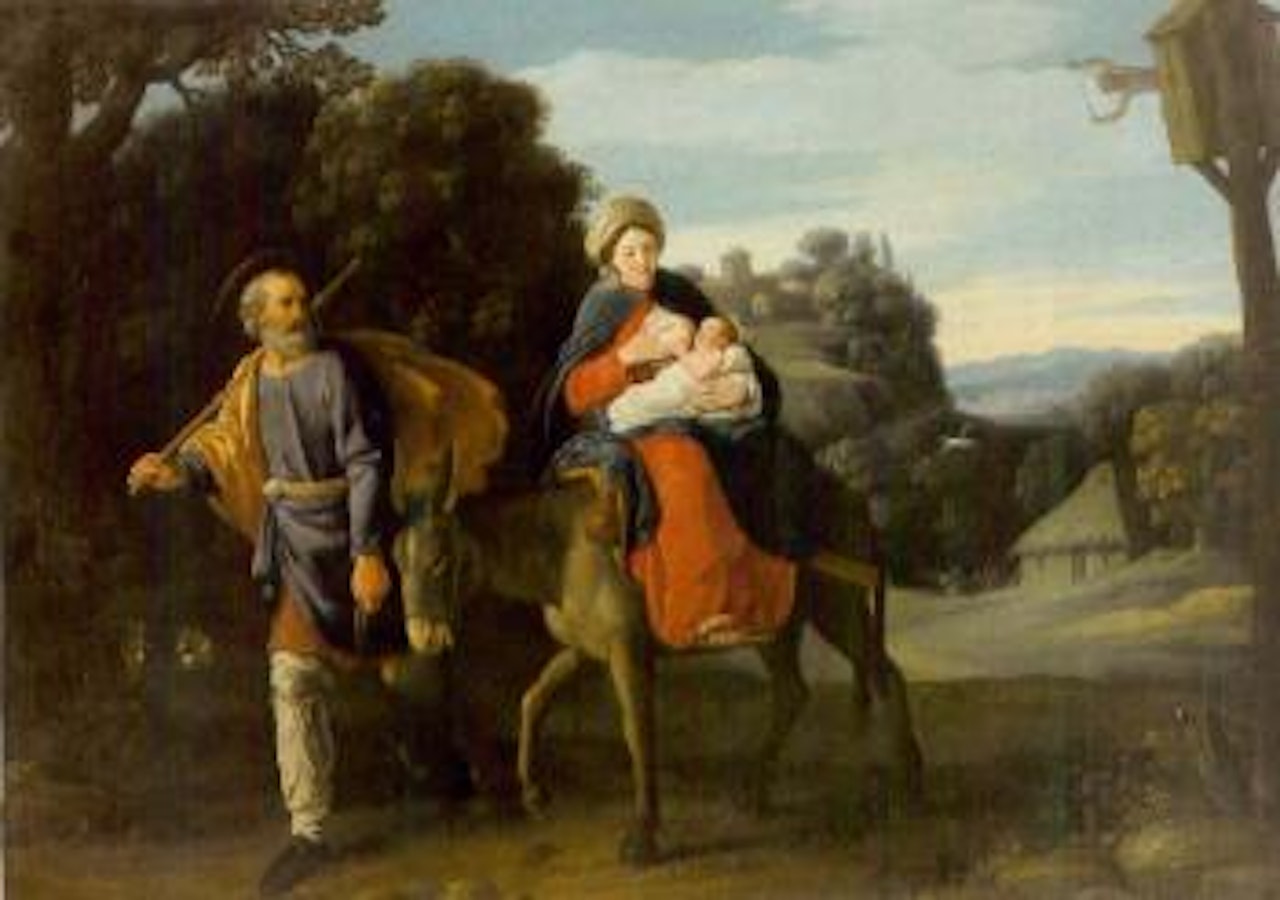 Flight into Egypt by BOLOGNESE SCHOOL