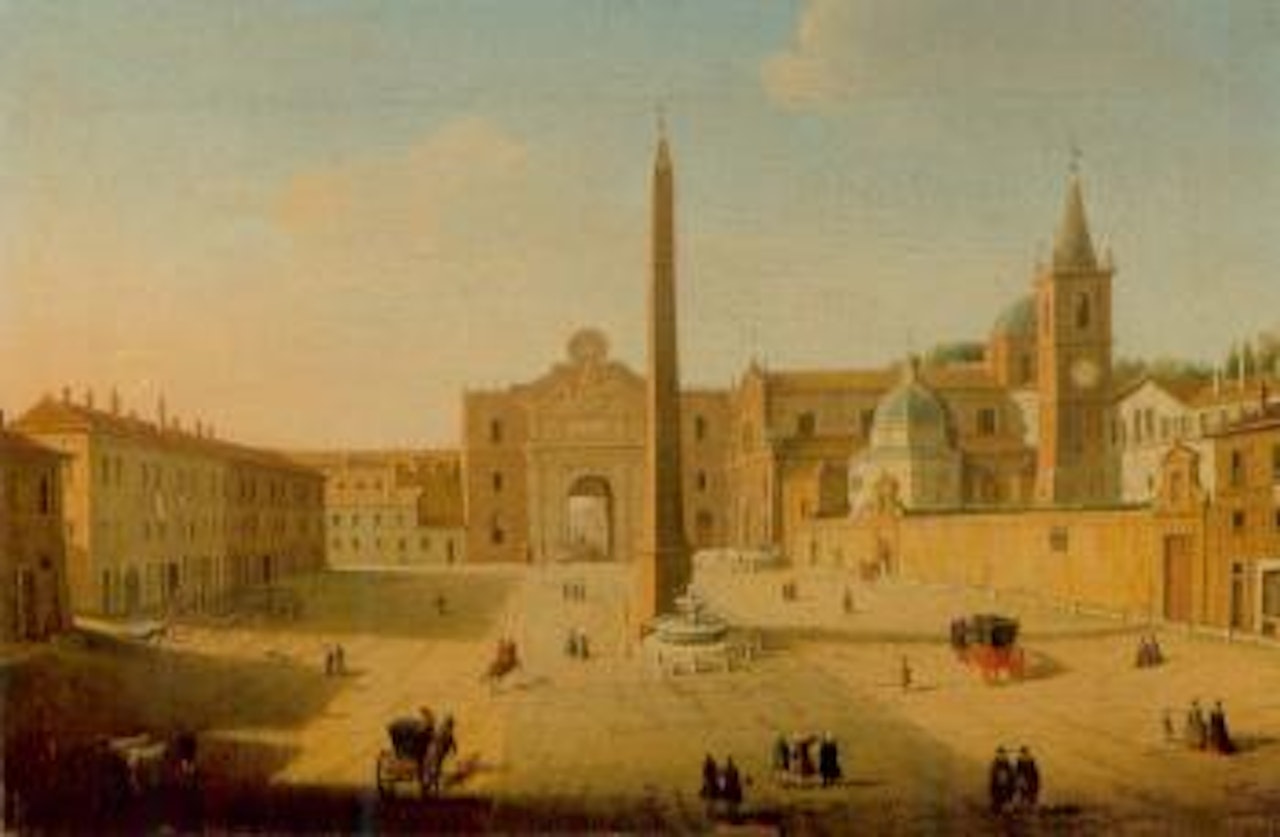 Views in Rome by Giacomo van Lint