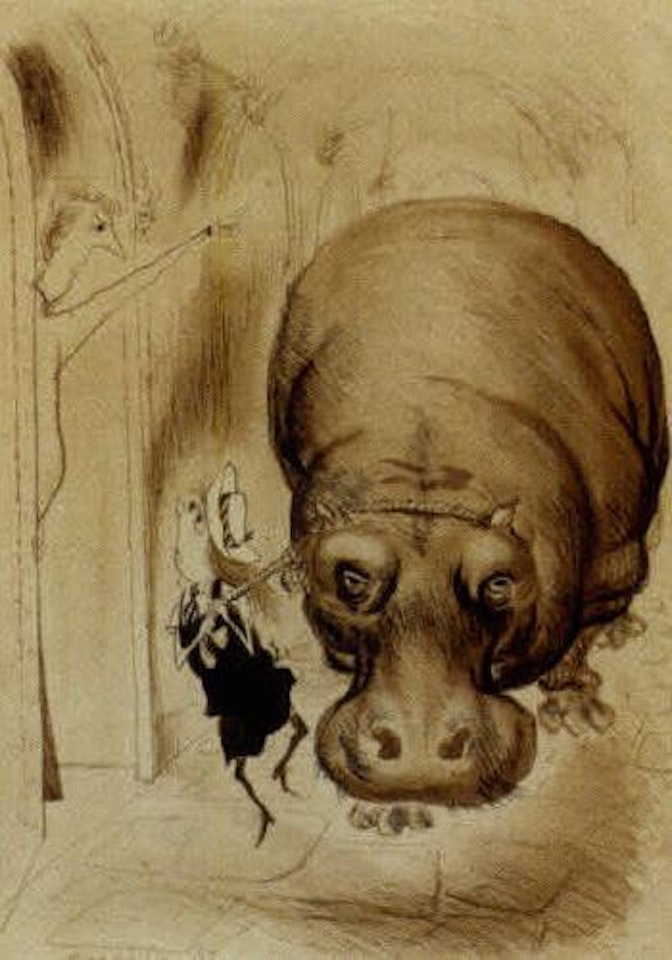 Elspeth, put that back at once by Ronald Searle