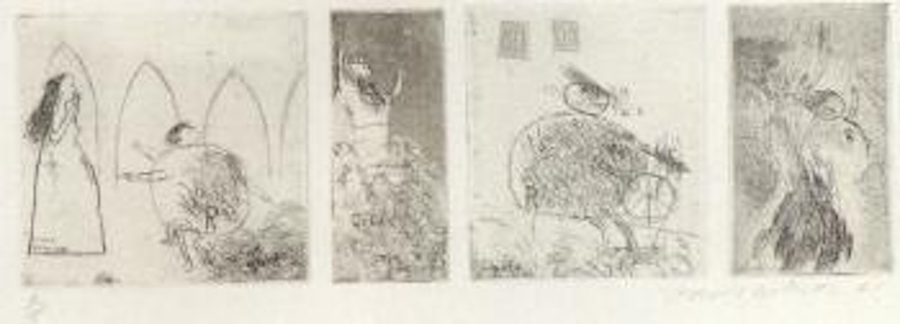 Study for Rumpelstilskin by David Hockney