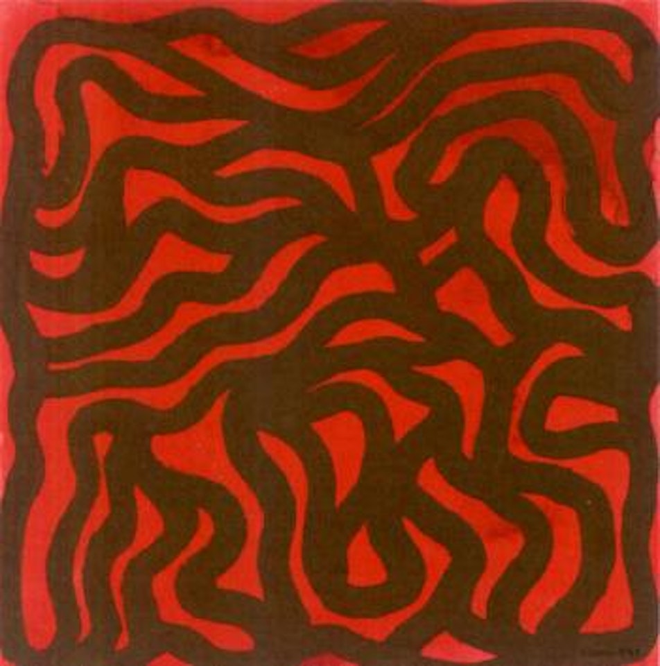 Irregular grid by Sol LeWitt