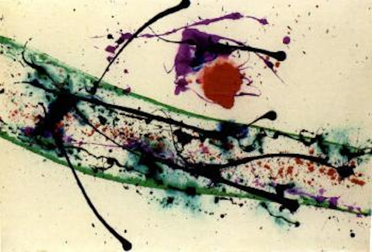 Untitled, SF 89-0001 by Sam Francis