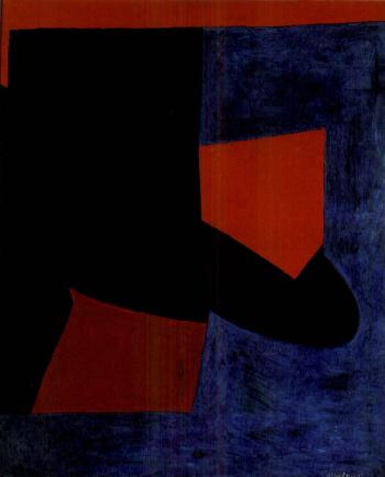 Bleu rouge noir by Serge Poliakoff