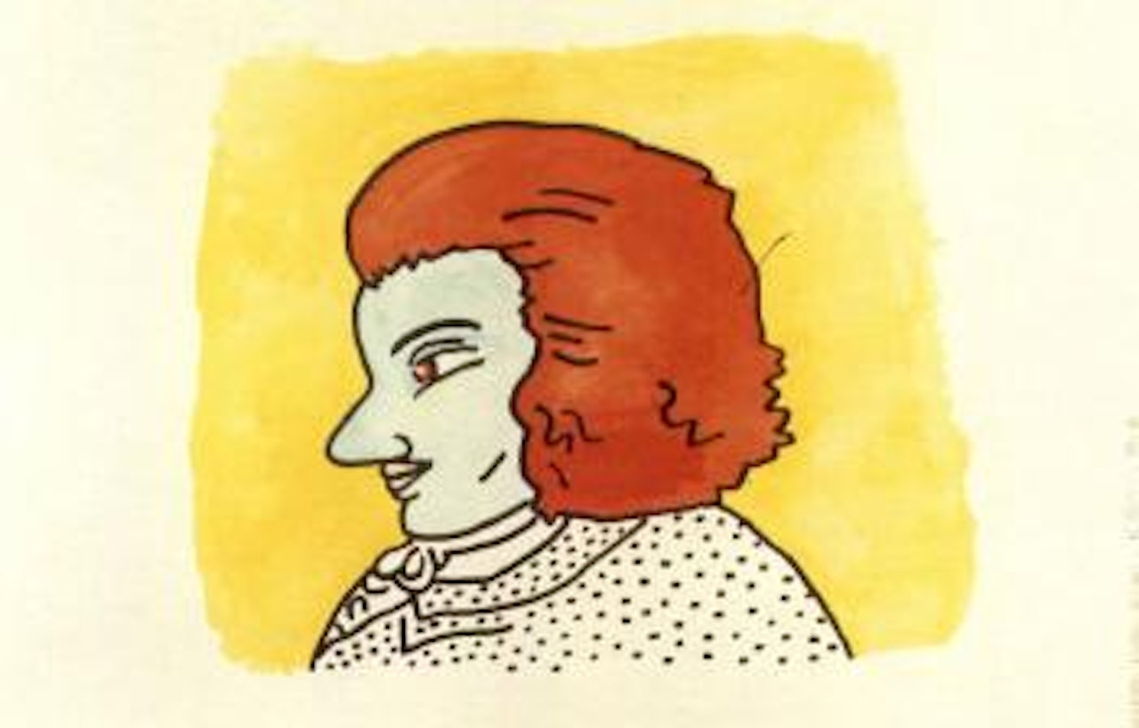Wolfgang Amadeus Mozart by Keith Haring