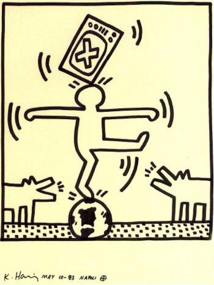 Untitled, from the Napoli Series by Keith Haring