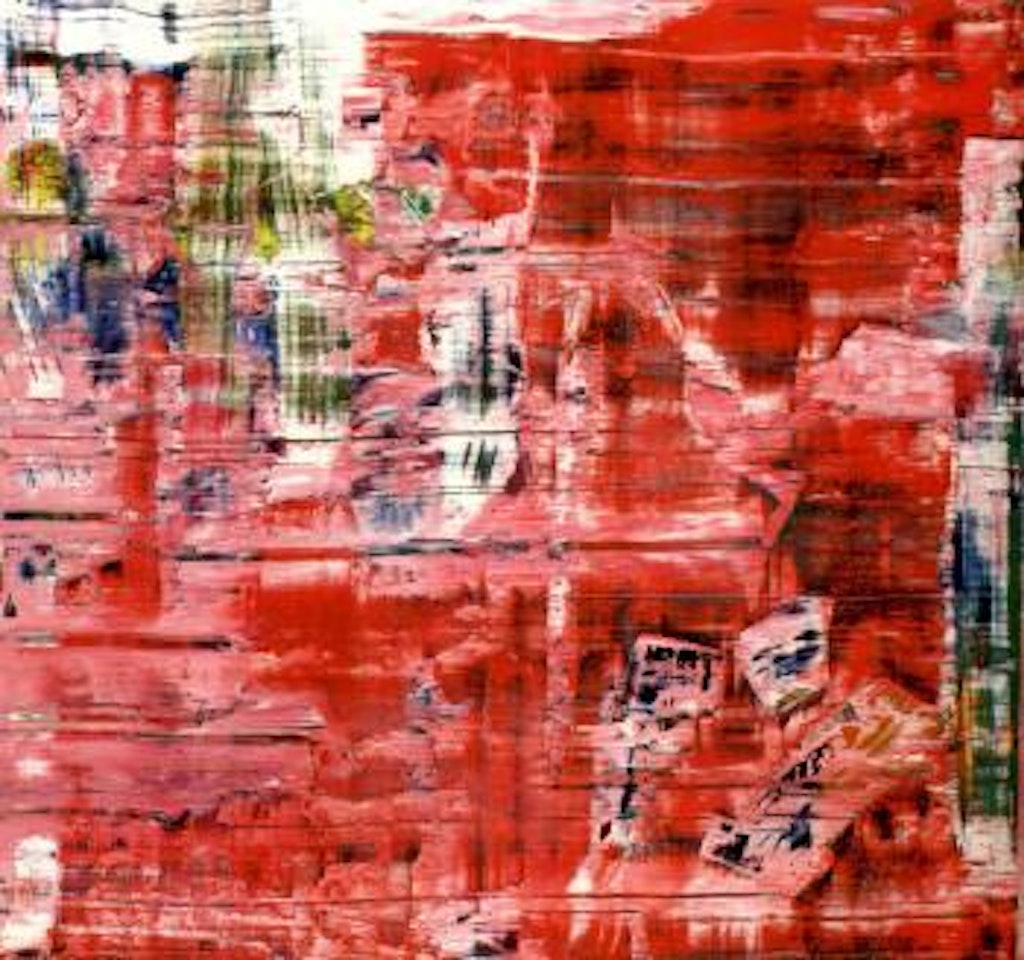 Abstraktes bild by Gerhard Richter