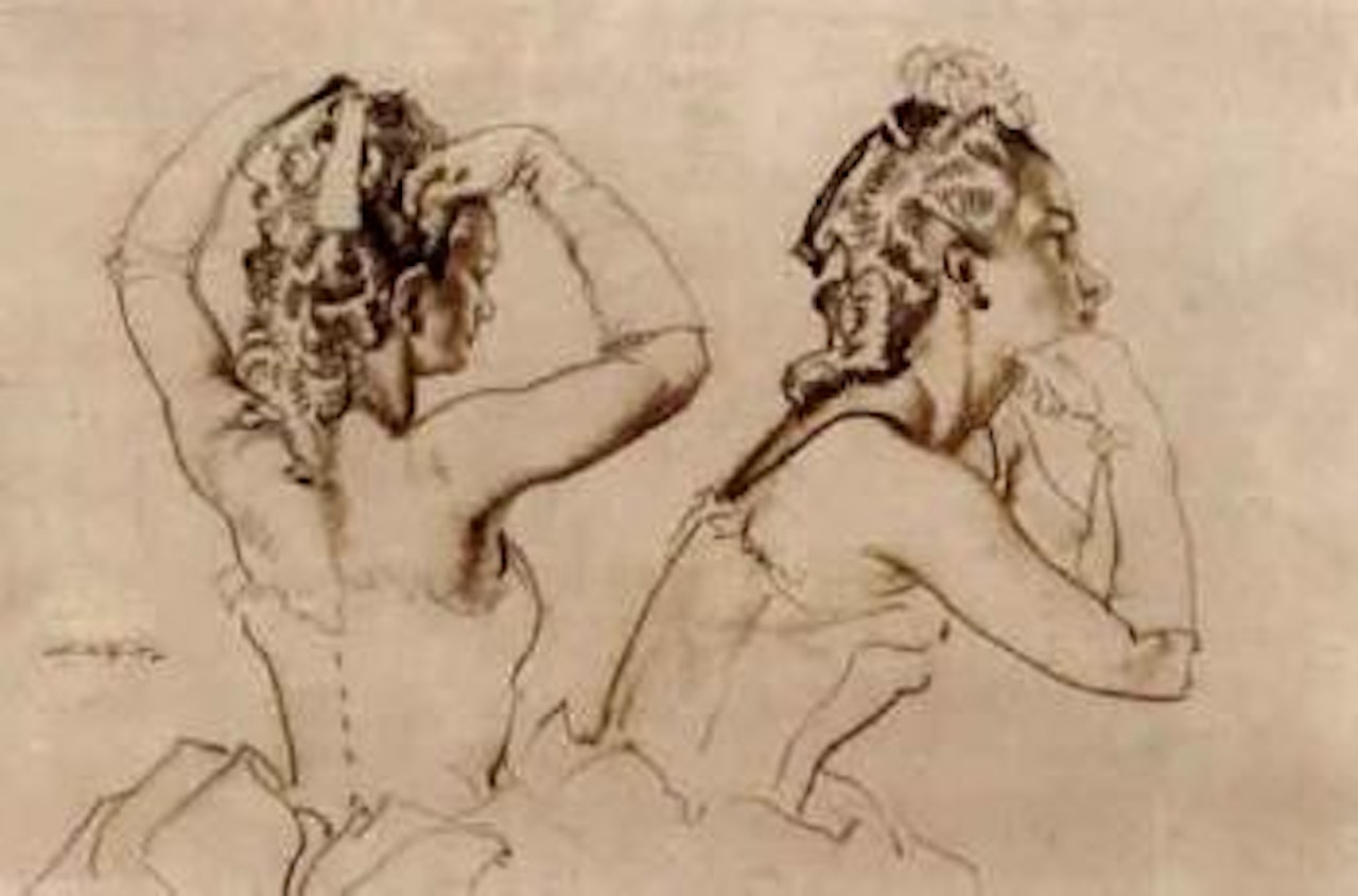 Studies of Viera Lavrova by William Russell Flint