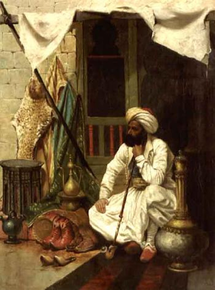 Shoe maker of the bazaar by English School