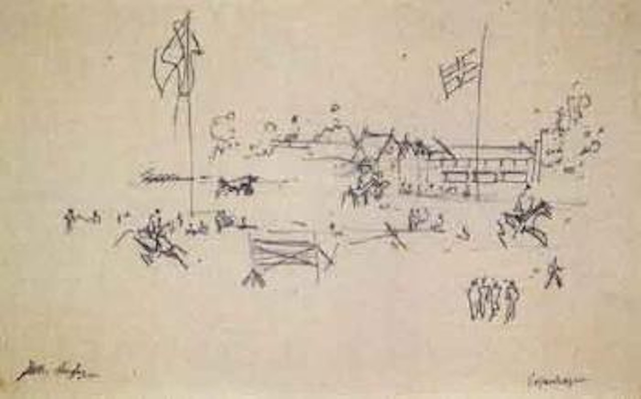 Hippodrome by Jean Dufy