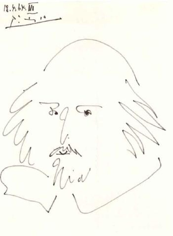 Portrait de Shakespeare by Pablo Picasso