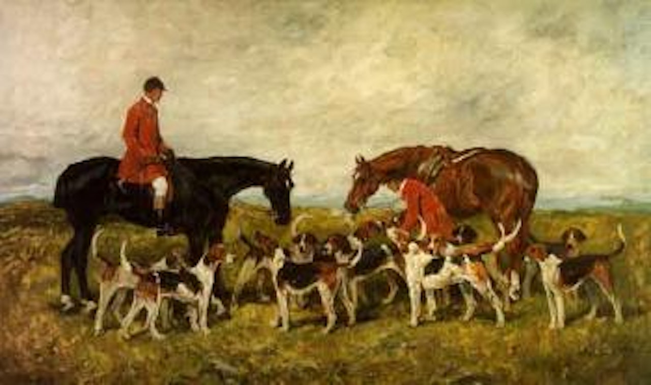 Masters of the hunt with hounds by John Emms