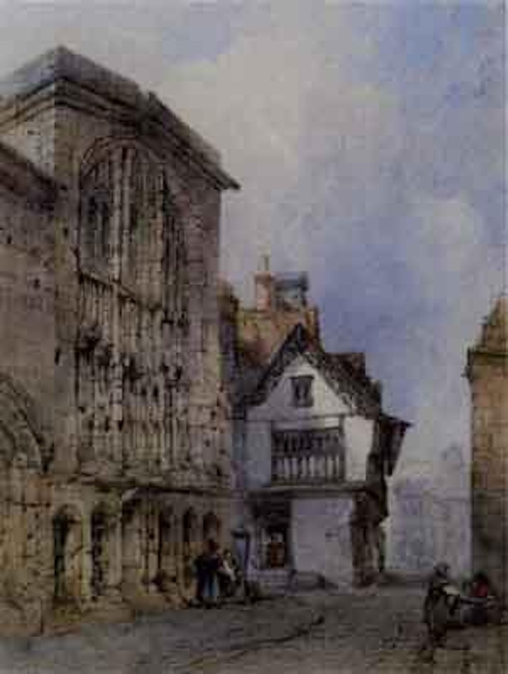 St Mary's Hall, Coventry by William Callow