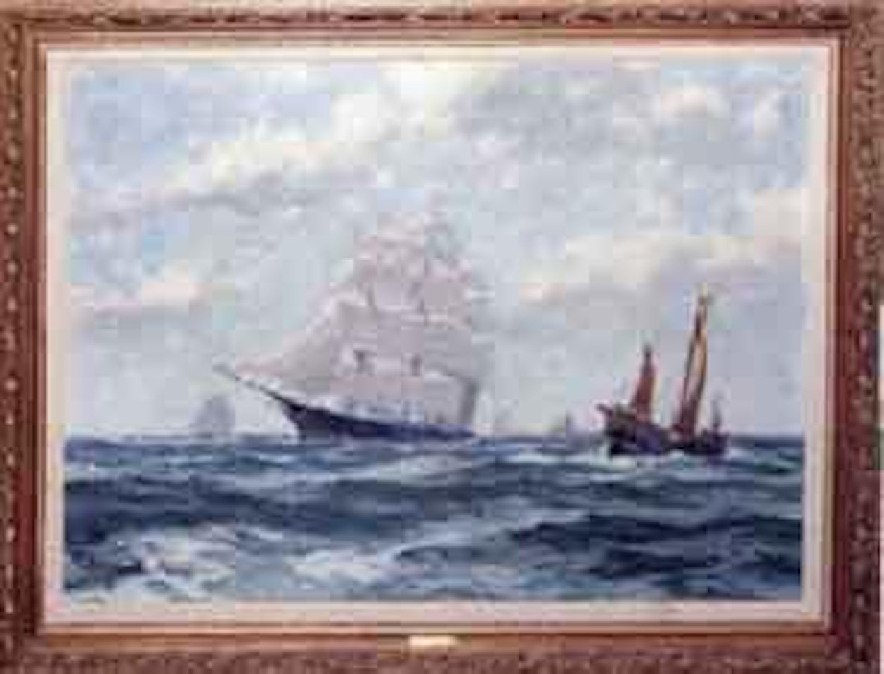 Tea clipper by Gordon Grant