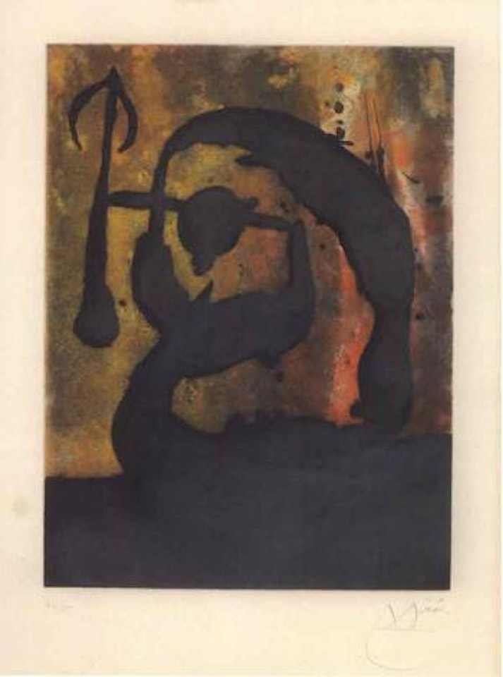 Tete fleche by Joan Miró