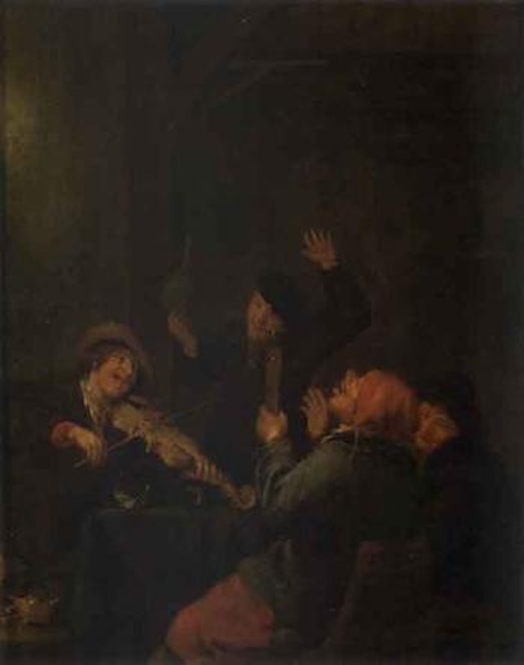 Tavern scene by Jan Miense Molenaer
